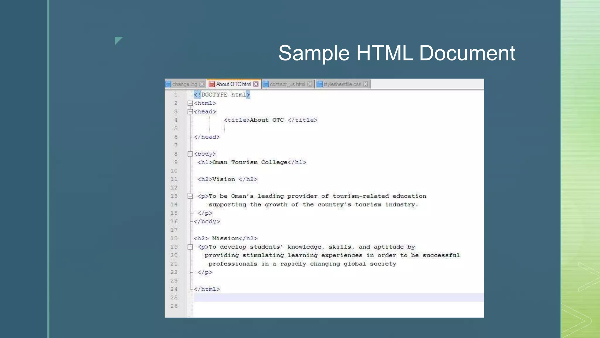 Introduction to HTML | PPT