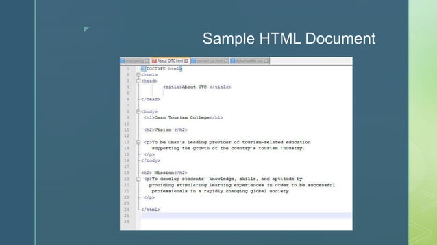 Introduction to HTML | PPT