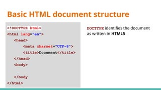 Introduction to the basics of HTML p1.pptx