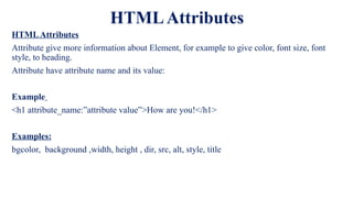 Introduction to HTML t Development.pptx