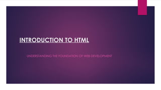 INTRODUCTION TO HTML .pptx