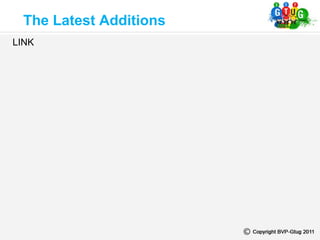 The Latest Additions
LINK
 