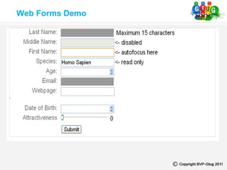 Web Forms Demo
 