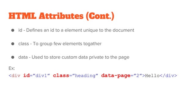 Introduction to html5 and css3 | PPT