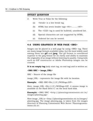 U1 Html Coding Introduction to html (912 kb) | PDF