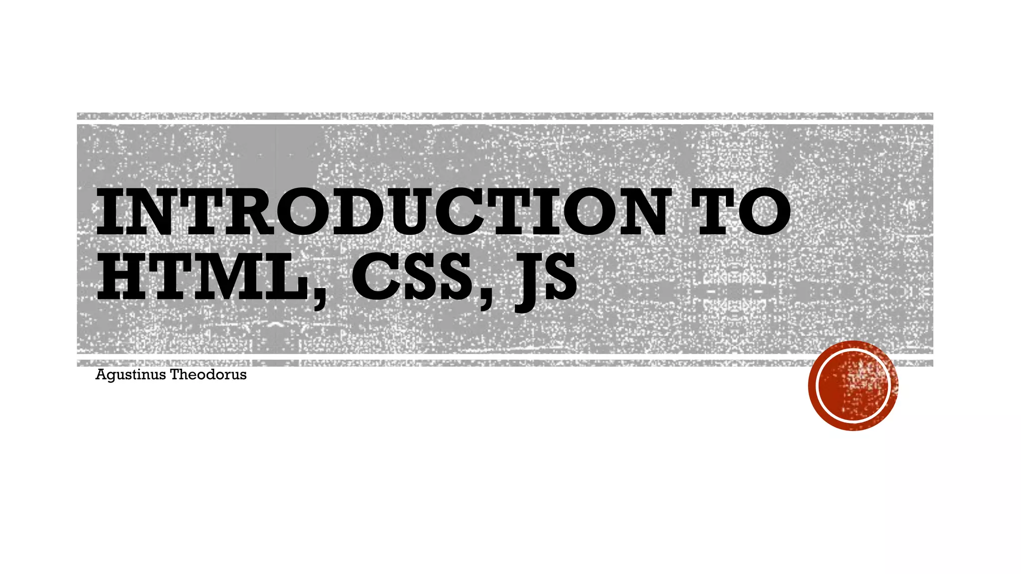 Introduction to HTML, CSS, and Javascript | PDF