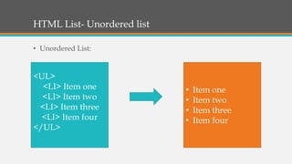 Introduction to html fundamental concepts | PPT