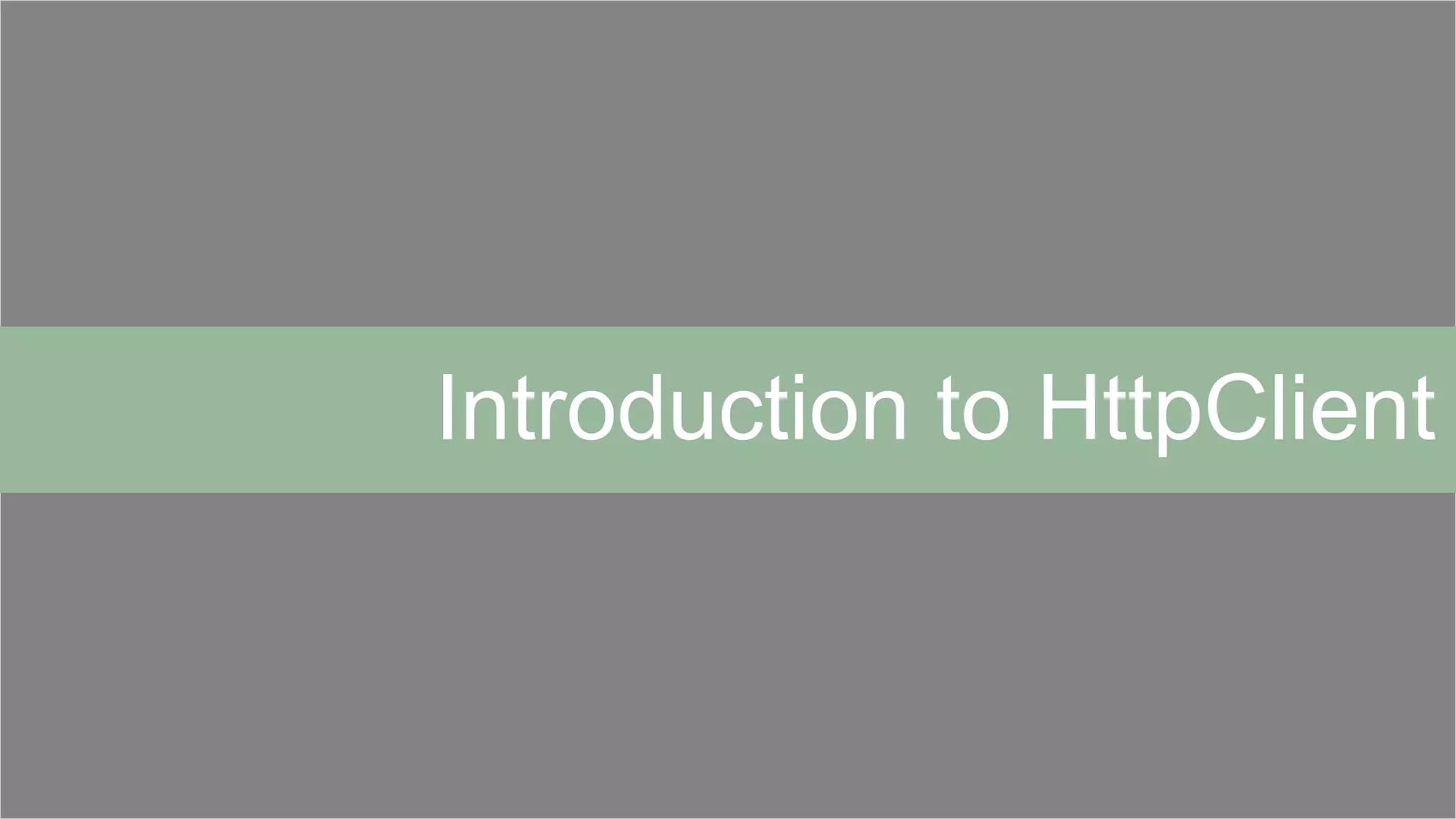 HttpClient詳解、或いは非同期の落とし穴について