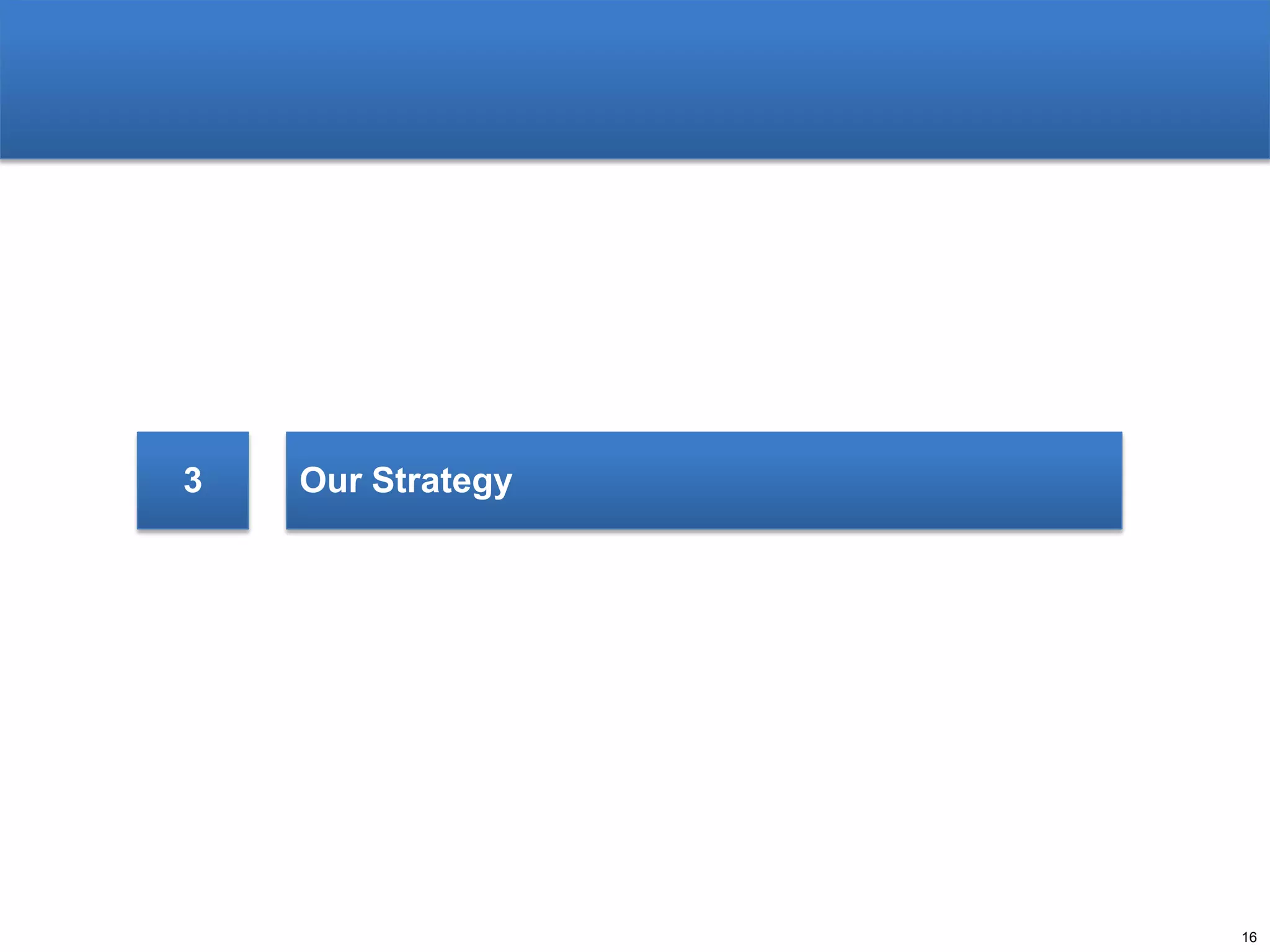 3

Our Strategy

16

 