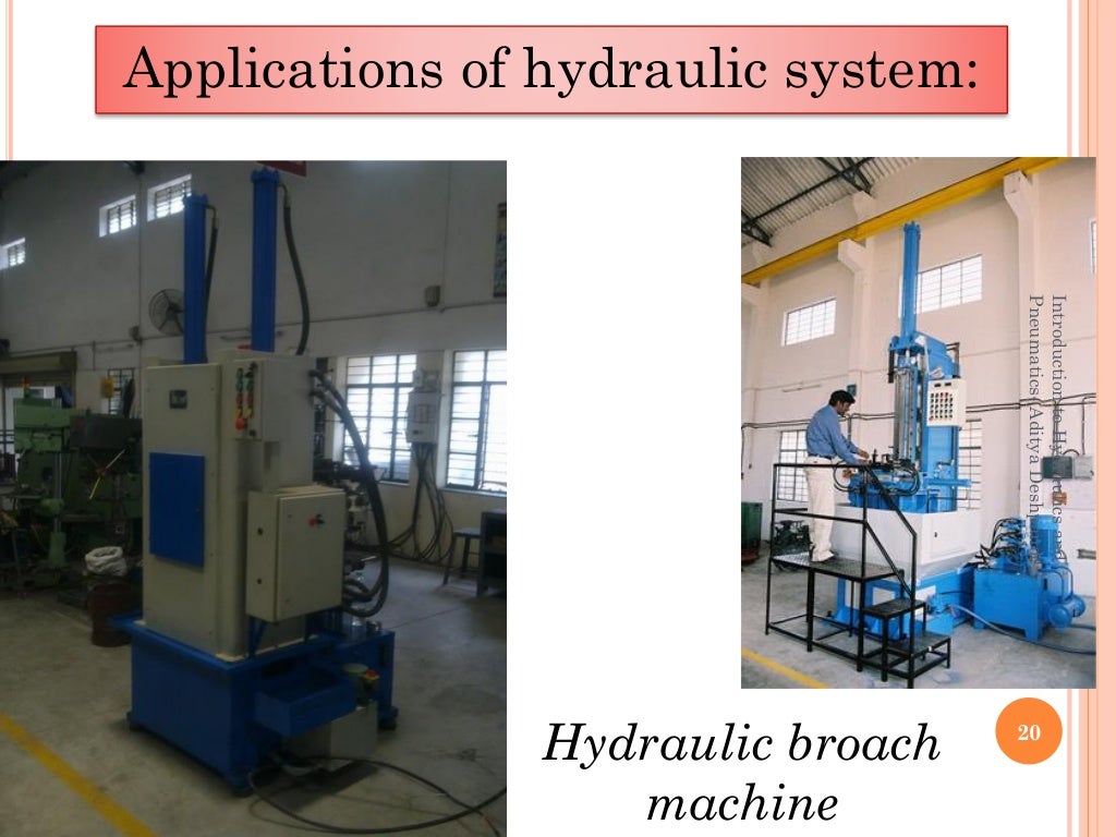 Introduction to hydraulics and pneumatics
