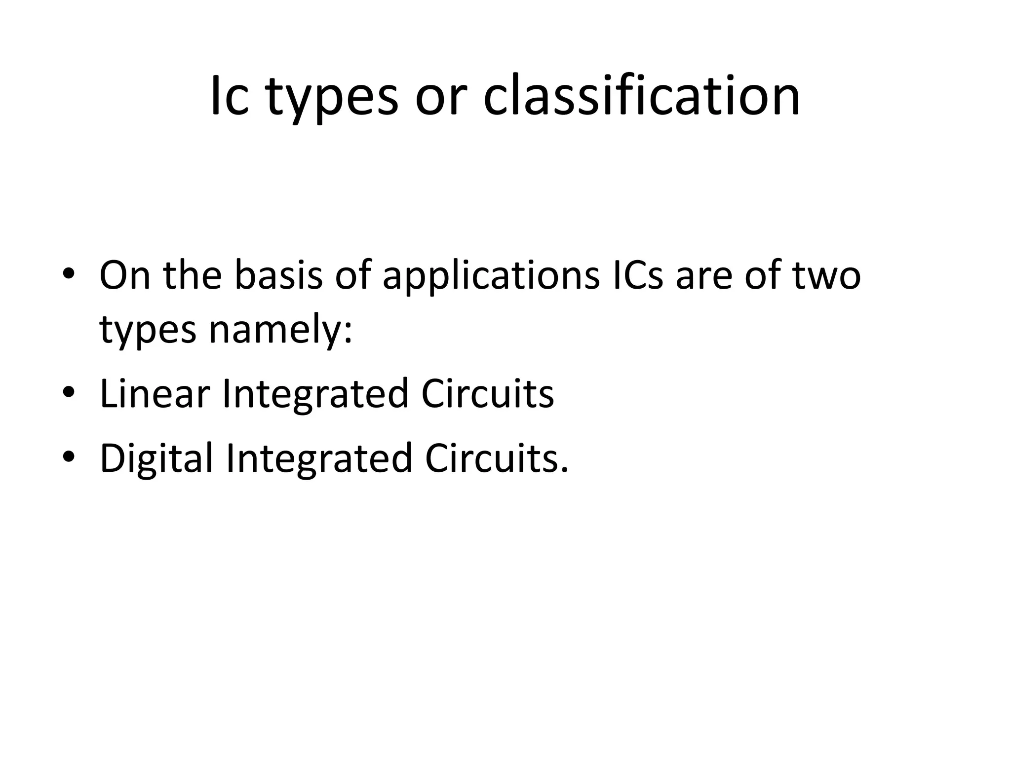 Introduction to ic | PDF