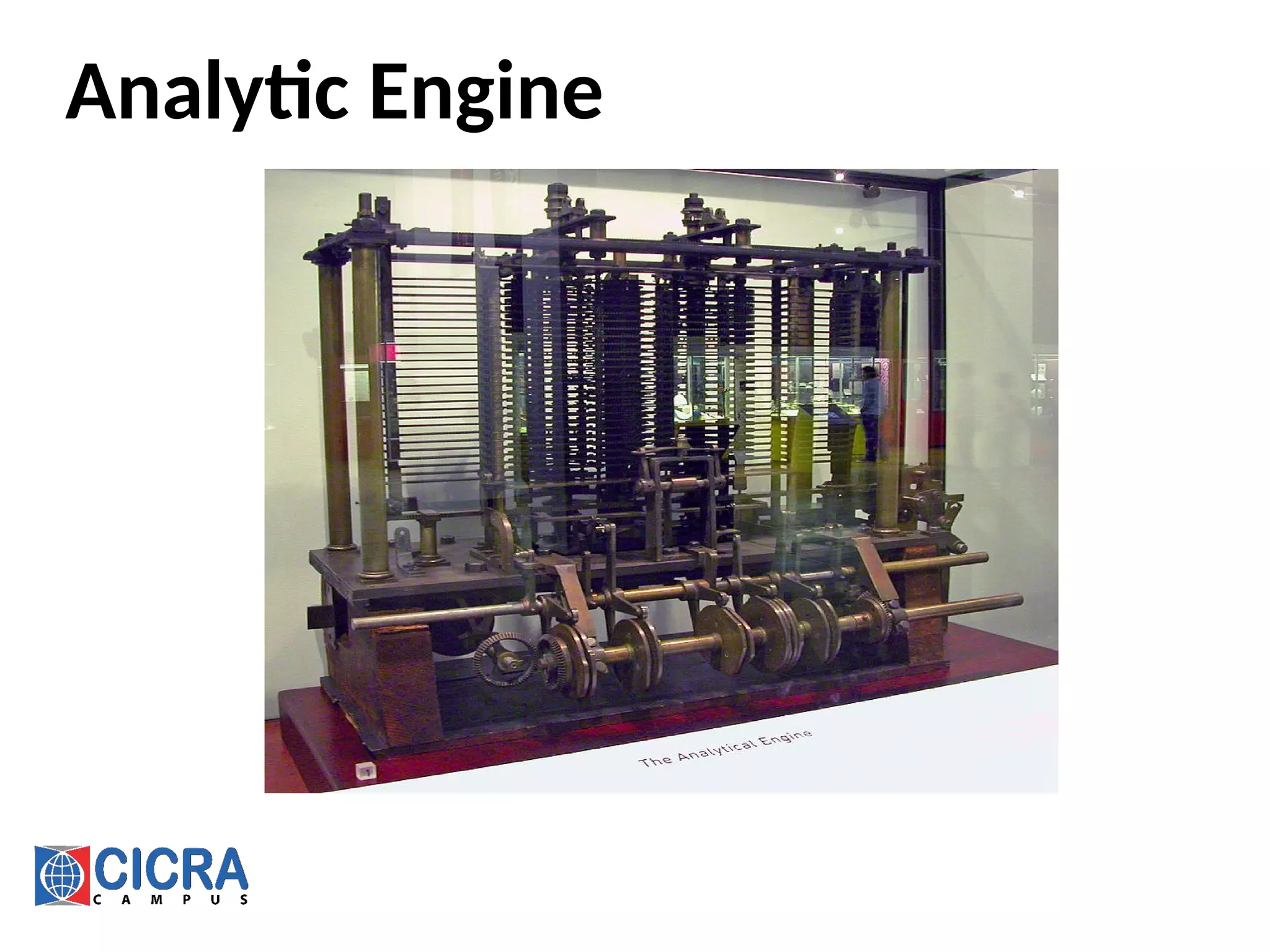 Analytic Engine
 