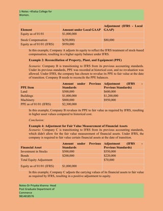 Example Ppe Note Under Ifrs Introduction to IFRS 1 - First-time Adoption of Internationa.pdf