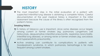 Interstitial lung disease, Idiopathic pulmonary fibrosis | PPTX
