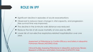 Interstitial lung disease, Idiopathic pulmonary fibrosis | PPTX