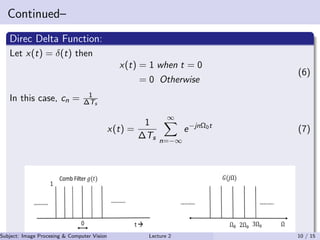 Lecture 2 Introduction to digital image | PDF