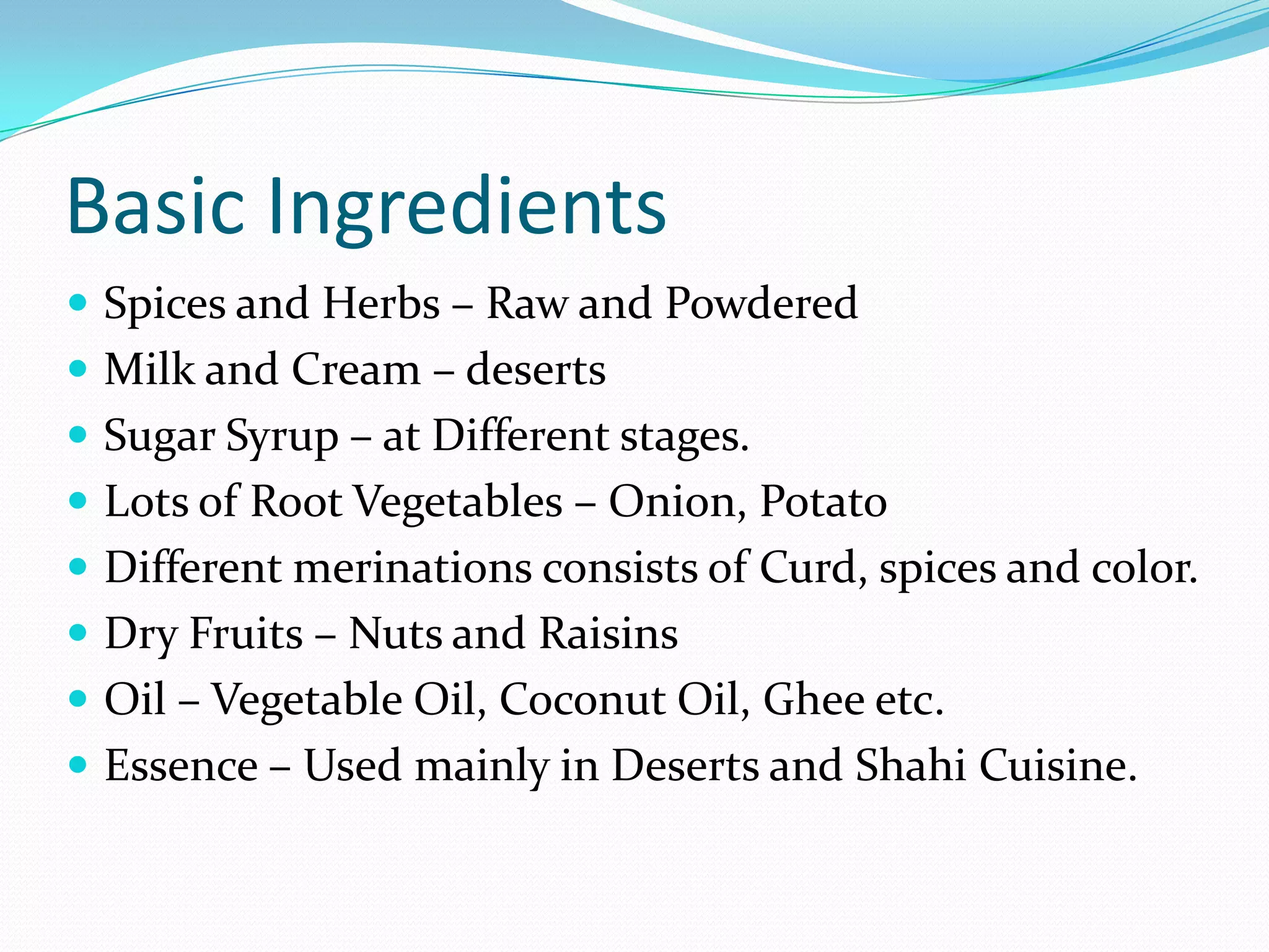 Introduction To Indian Cuisine