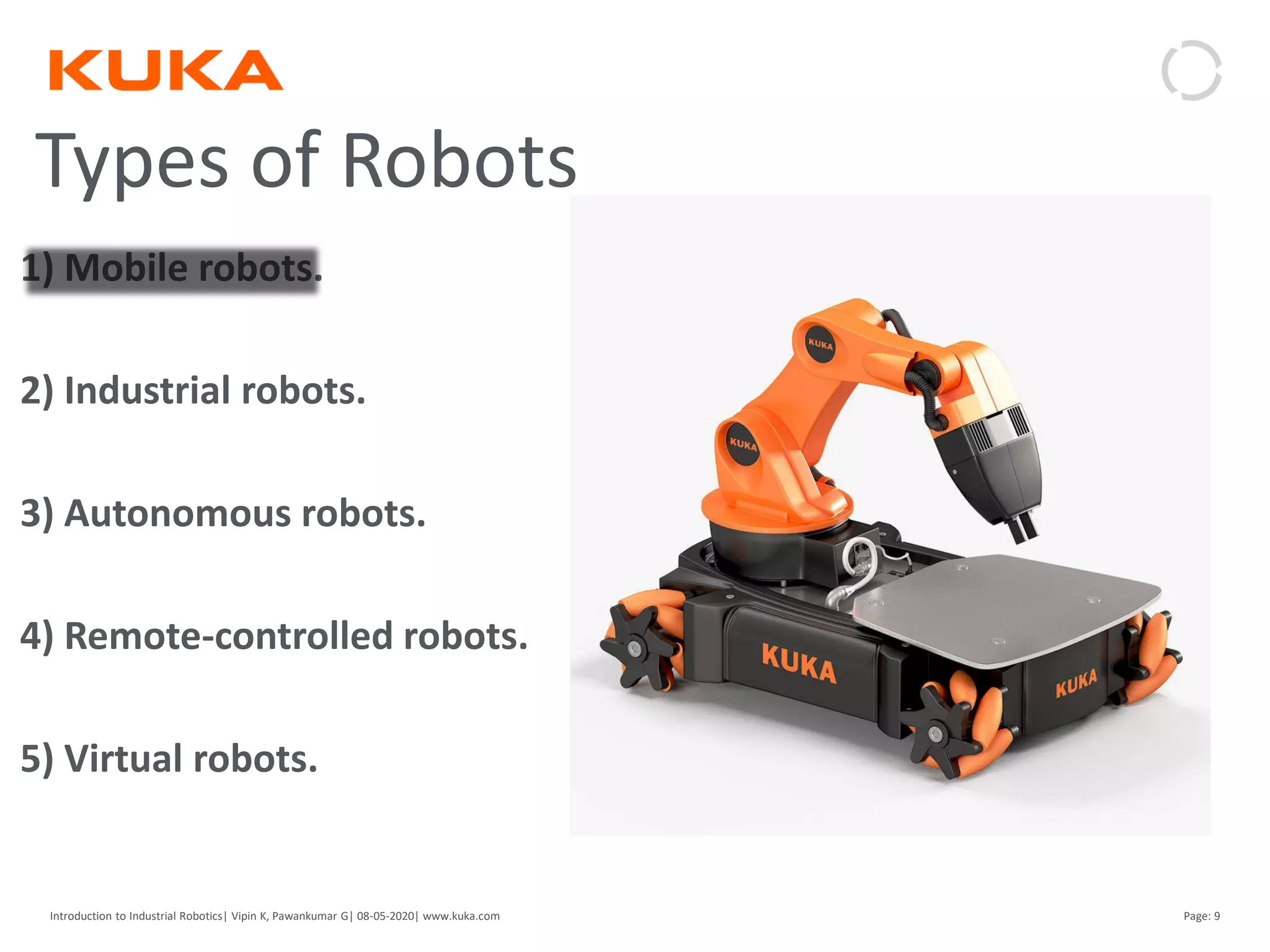 Introduction to Industrial Robotics | PDF