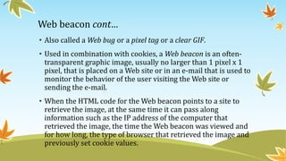 What is a Web Bug/Beacon?
