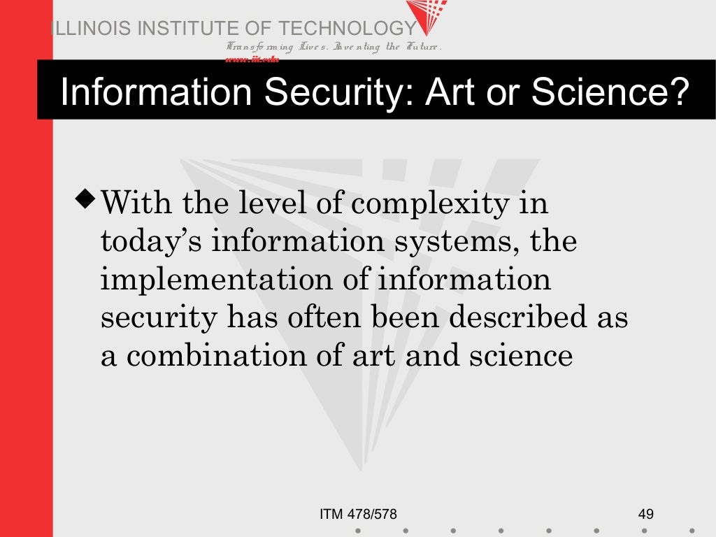 Introduction to information security