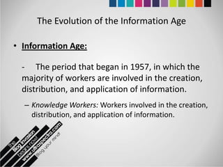 Introduction to information systems and the role of information systems ...