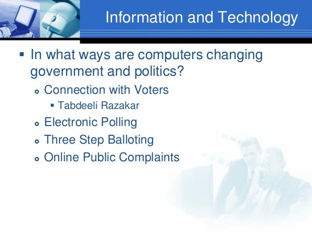 Introduction to information technology lecture 1