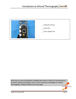Introduction to infrared thermography | PDF