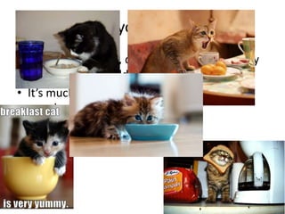 Why would you want to use it?
• Instagram is a fun, quirky and innovative way
to share your world with your community.
• It’s much more than just photos of cats and
your breakfast.
 