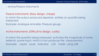 Introduction to instrumentation system | PDF