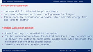 Introduction to instrumentation system | PDF