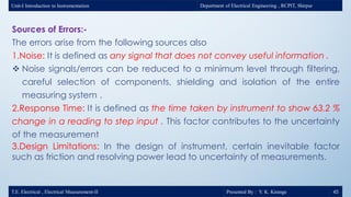 Introduction to instrumentation system | PDF