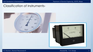 Introduction to instrumentation system | PDF