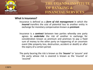 Introduction to insurance | PPTX