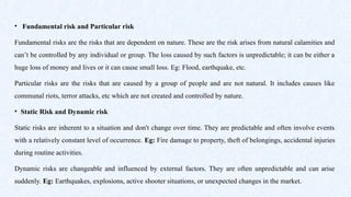 INTRODUCTION TO INSURANCE , RISK AND IRDA | PPTX