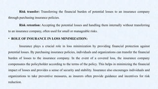 INTRODUCTION TO INSURANCE , RISK AND IRDA | PPTX