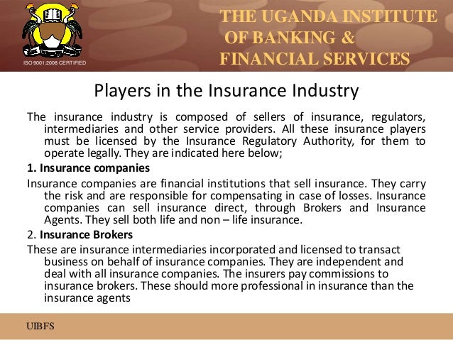 Introduction to insurance unit7