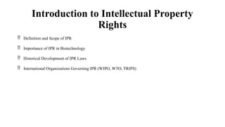Introduction to Intellectual Property Rights (IPR).pptx