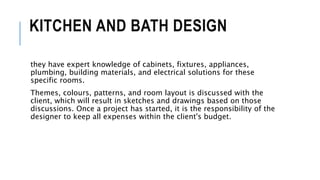 Introduction to interior design | PPTX
