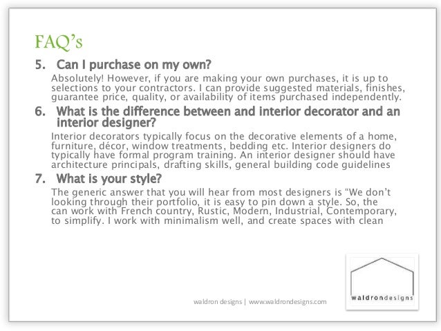 Introduction To Interior Design Services