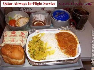 Qatar Airways In-Flight Service
 