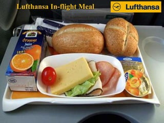 Lufthansa In-flight Meal
 