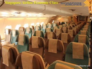 Singapore Airline Economy Class
 