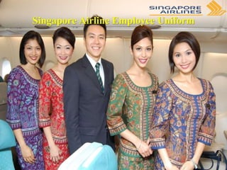 Singapore Airline Employee Uniform
 