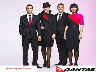 Qantas Employee Uniform
 