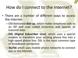 Introduction to internet | PPTX | Internet for Beginners | Internet