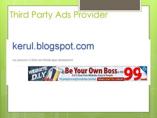 Third Party Ads Provider