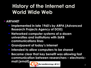 Introduction to internet technology | PPT