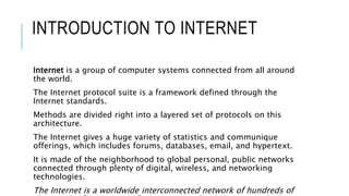 INTRODUCTION TO INTERNET(UNIT 5).pptx