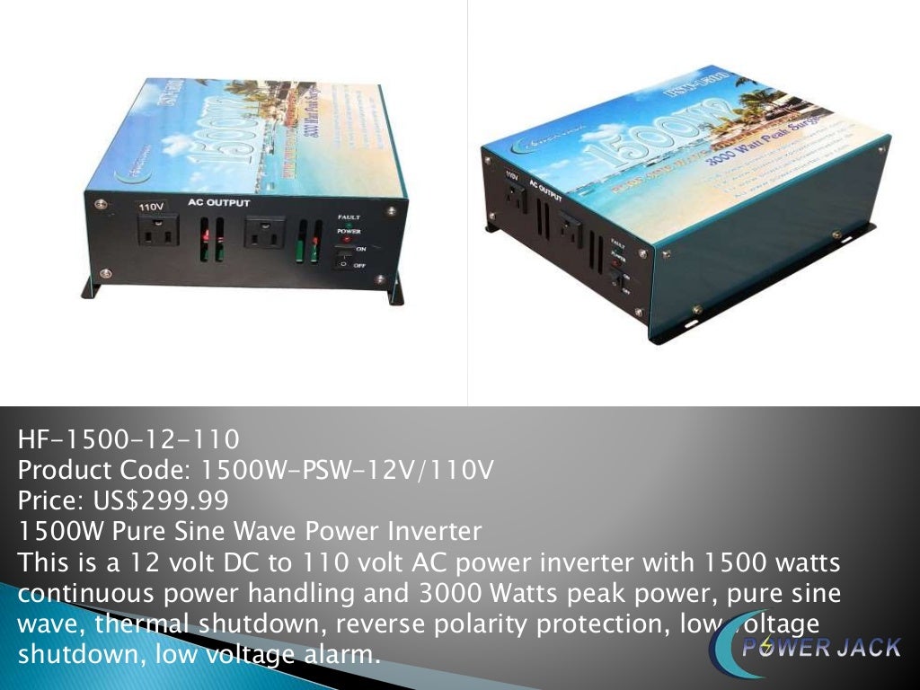 Introduction to Inverters here at powerjackpowerinverter