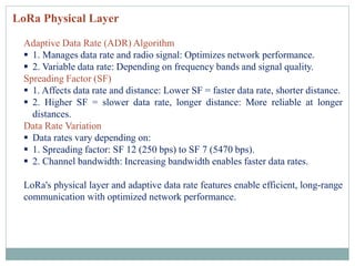 IoT PROTOCOLS IoT Access Technologies Physical and MAC layers, topology ...